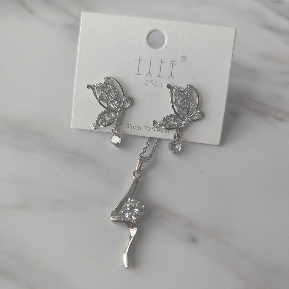 Silver Jewelry Set